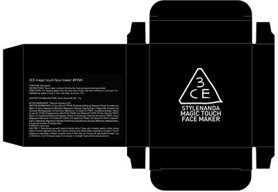 Image Of Carton (3ce Magic Touch Face Maker Pink Carton)